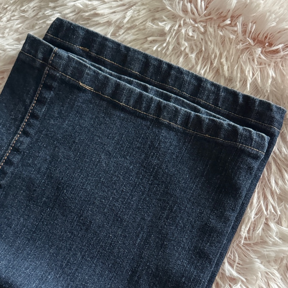 Lauren Ralph Lauren Dark Blue Straight Leg Jeans - Picture 2 of 6